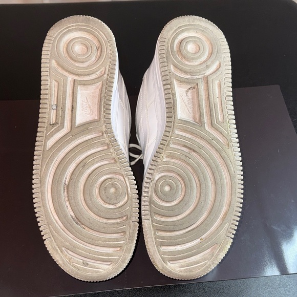 Nike Air Force 1 AF1 Shadow Triple White Sneakers Shoes For Women Size 11 - Picture 8 of 9